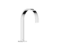 Dornbracht MEM Bec déverseur pour lavabos sans garniture d'écoulement, saillie 200mm, 13716782-00, Couleur: chrome