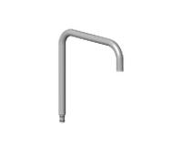 Dornbracht bec SPT 235 mm carré 90282220902-00 chromé