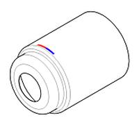 Dornbracht Capot EHM, support de kart UP 091102129-00 chromé