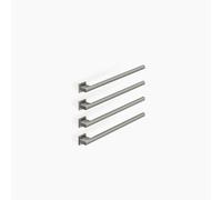 Dornbracht chauffe-serviettes, 4 positions, saillie à droite, largeur 600mm, 83314980-19, Couleur: Chrome foncé