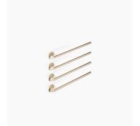 Dornbracht chauffe-serviettes, 4 positions, saillie à droite, largeur 610mm, 83314979-46, Couleur: Champagne brossé