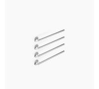 Dornbracht chauffe-serviettes, 4 positions, saillie à droite, largeur 610mm, 83314979-93, Couleur: Chrome brossé