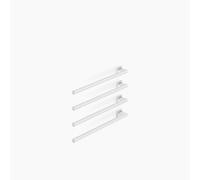 Dornbracht chauffe-serviettes, 4 positions, saillie à gauche, largeur 600mm, 83304980-00, Couleur: chrome