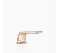 Dornbracht CL.1 Bec déverseur pour baignoire sans inverseur pour montage au sol, saillie 200mm, 13612705-47, Couleur: Champagne