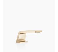 Dornbracht CL.1 Bec déverseur pour baignoire sans inverseur pour montage au sol, saillie 200mm, 13612705-46, Couleur: Champagne brossé