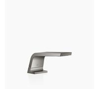 Dornbracht CL.1 Bec déverseur pour baignoire sans inverseur pour montage au sol, saillie 200mm, 13612705-19, Couleur: Chrome foncé