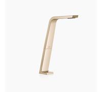 Dornbracht CL.1 Bec déverseur pour lavabos sans garniture de vidage, saillie 200mm, hauteur de robinetterie 307mm, 13717705-47, Couleur: Champagne