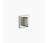 Dornbracht CL.1 inverseur encastré à deux voies, rosace 60x60mm, 36201705, Couleur: Platine Mat