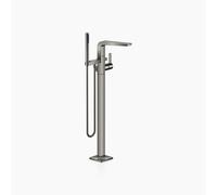 Dornbracht CL.1 Mitigeur monocommandé pour bain avec tube de trop-plein, pour montage indépendant avec garniture de douche flexible, 25863705-19, Couleur: Chrome foncé
