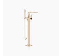Dornbracht CL.1 Mitigeur monocommandé pour bain avec tube de trop-plein, pour montage indépendant avec garniture de douche flexible, 25863705-47, Couleur: Champagne