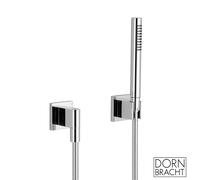 Dornbracht CL.1 Set de douche avec raccord mural coudé et support, 1 jet, 27808980-00,