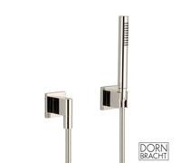 Dornbracht CL.1 Set de douche avec raccord mural coudé et support, 1 jet, 27808980-08,