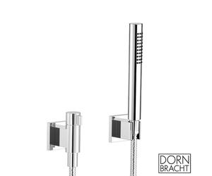Dornbracht CL.1 Set de douche avec raccord mural coudé et support, 1 jet, 27809985-00,