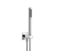 Dornbracht CL.1 Set de douche avec raccord mural coudé et support, 1 jet, 27812970-000010,