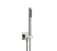 Dornbracht CL.1 Set de douche avec raccord mural coudé et support, 1 jet, 27812970-080010,