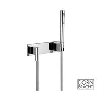 Dornbracht CL.1 Set de douche avec raccord mural coudé et support, 1 jet, 27818980-00,