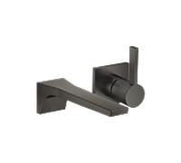 Dornbracht CL.1 Mitigeur monocommandé mural pour lavabo sans vidage, saillie 198mm, 36860705-99, Couleur: foncé Platine mat