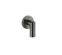 Dornbracht raccord mural coudé, 28450625-99, Couleur: foncé Platine mat