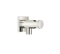 Dornbracht coude de paroi 28490970-08 avec support de douche intégré, le platine