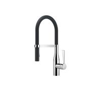 Dornbracht Cuisine - Sync robinet dévier, professionnel, tuyau flexible en silicone, saillie 200mm, 33865895; Coloris: Chrome foncé