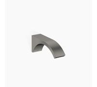 Dornbracht CYO Bec déverseur pour baignoire pour montage mural, saillie 190mm, 13801811-99, Couleur: foncé Platine mat