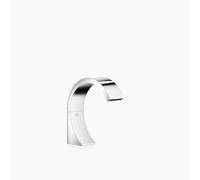 Dornbracht CYO Bec déverseur pour lavabos sans garniture de vidage, saillie 133mm, 13715811-00, Couleur: chrome