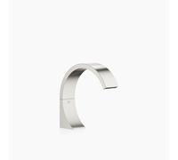 Dornbracht CYO Bec déverseur pour lavabos sans garniture de vidage, saillie 167mm, 13717811-06, Couleur: Platine Mat