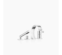 Dornbracht CYO Mitigeur de bain à 4 trous pour montage sur bord de baignoire ou sur bord de carrelage, saillie 167mm, 27632811-00, Couleur: chrome