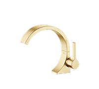 Dornbracht CYO Mitigeur monocommandÃ© pour lavabo avec garniture dÃ©coulement, saillie 177 mm, 33505811, Coloris: laiton brossÃ© - 33505811-28