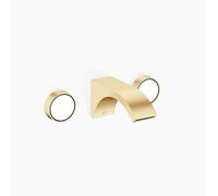 Dornbracht CYO Mitigeur mural pour lavabos, saillie 160mm, 36707811-28, Couleur: Laiton brossé