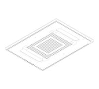 Dornbracht de douche cpl. RainSky 0412050040090 brut