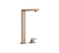 Dornbracht de robinet de cuisine à deux trous 32815680-42 pour évier, avec rosaces simples, saillie 235 mm, bronze brossé