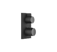 Dornbracht Deque 3642567033 noir mat, thermostat encastré