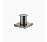 Dornbracht déviateur à deux voies pour installation sur le bord de la baignoire ou sur le carrelage, 29140670-99, Couleur: foncé Platine mat