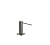 Dornbracht distributeur 82439970-99 avec rosette carrée 55 x 55 mm, platine noir mat