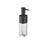 Dornbracht distributeur 84435970-33 modèle permanent, bouteille en verre de cristal, mat, noir mat