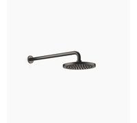 Dornbracht douche de pluie avec raccordement mural, 450 mm de projection, douche de pluie 220 mm, 28649070, 28649970-99, Couleur: foncé Platine mat