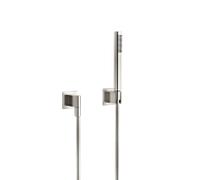 Garniture de douche flexible Dornbracht avec rosaces individuelles, 27808980-06, Couleur: Platine Mat