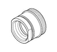 Dornbracht écrou de fixation 09240429490 092404294 D.33 x 26,5 mm