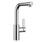 Dornbracht ELIO Mitigeur monocommandé pour éviers/douche professionnelle, saillie 235mm, 33826790-00, Couleur: chrome