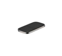 Dornbracht étagère modèle mural 83481970-99, sans insert de grille, 200 mm, platine noir mat