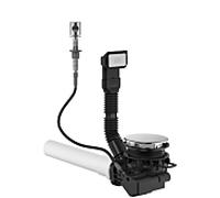 Dornbracht garniture de vidange mécanique 10405004-86 acier inoxydable brossé