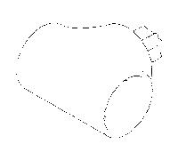 Dornbracht Halter anneau porte-serviette chromé