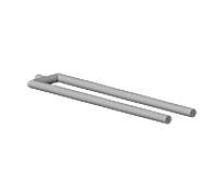 Dornbracht Halter porte-serviettes 90178955400-00 chromé