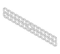 Dornbracht Halter WaterBar 09179705890 brut