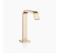 Dornbracht IMO Bec déverseur pour lavabos, sans garniture d'écoulement, saillie 165mm, 13716671-27, Couleur: Light Gold brossé