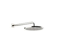 Dornbracht Imo douche à effet pluie 28679670-06 avec raccord mural, Ø 300 mm, platine mat