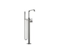 Dornbracht IMO Mitigeur monocommandé pour bain, avec tube de trop-plein pour montage indépendant, avec garniture de douche flexible, 25863671-99, Couleur: foncé Platine mat
