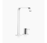Dornbracht IMO Mitigeur de lavabo à deux trous avec bec haut, sans garniture de vidage, saillie 220mm, 29218671-00, Couleur: chrome