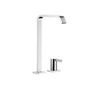 Dornbracht IMO mitigeur de lavabo deux trous 29218671-93 avec bec haut, chrome brossé